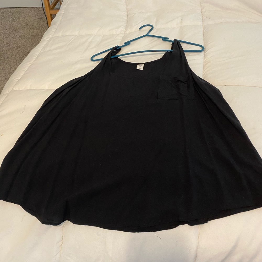Black Silky Tank